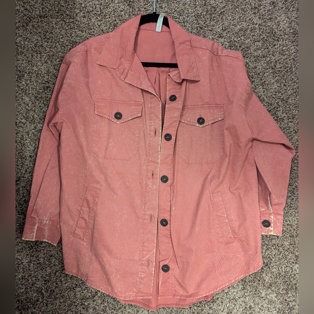 Women's Zenana Shacket Size Medium